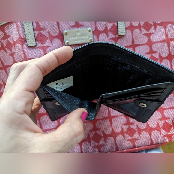 Kate Spade Leather Wallet - black 🖤 - Picture 9 of 11